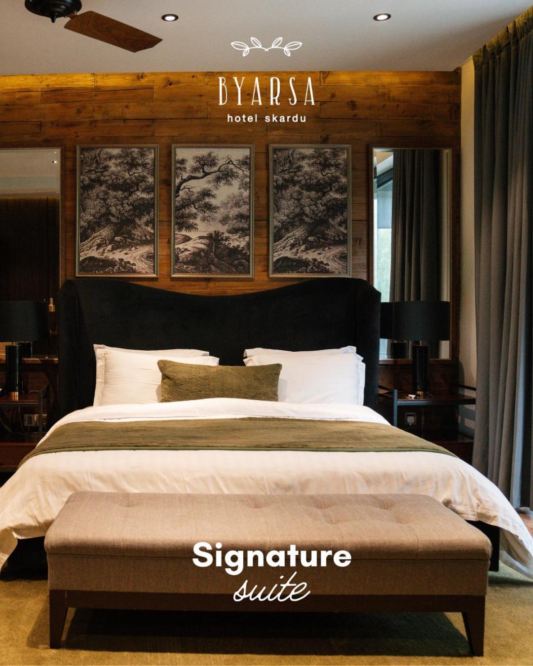 Byarsa Hotel Skardu Ponedas Екстериор снимка